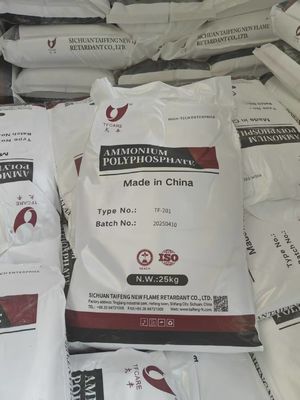 Black Peak Class A APP Ammonium Polyphosphate Micro encapsulation Melamine Resin Coated Process Density 1.82 Gcm3 Flame Retardant Compound