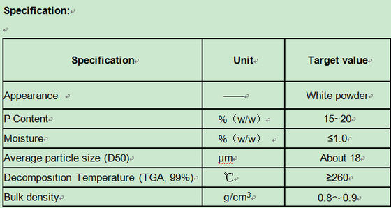 TF-243 Halogen Free Intumescent Flame Retardant For Epoxy